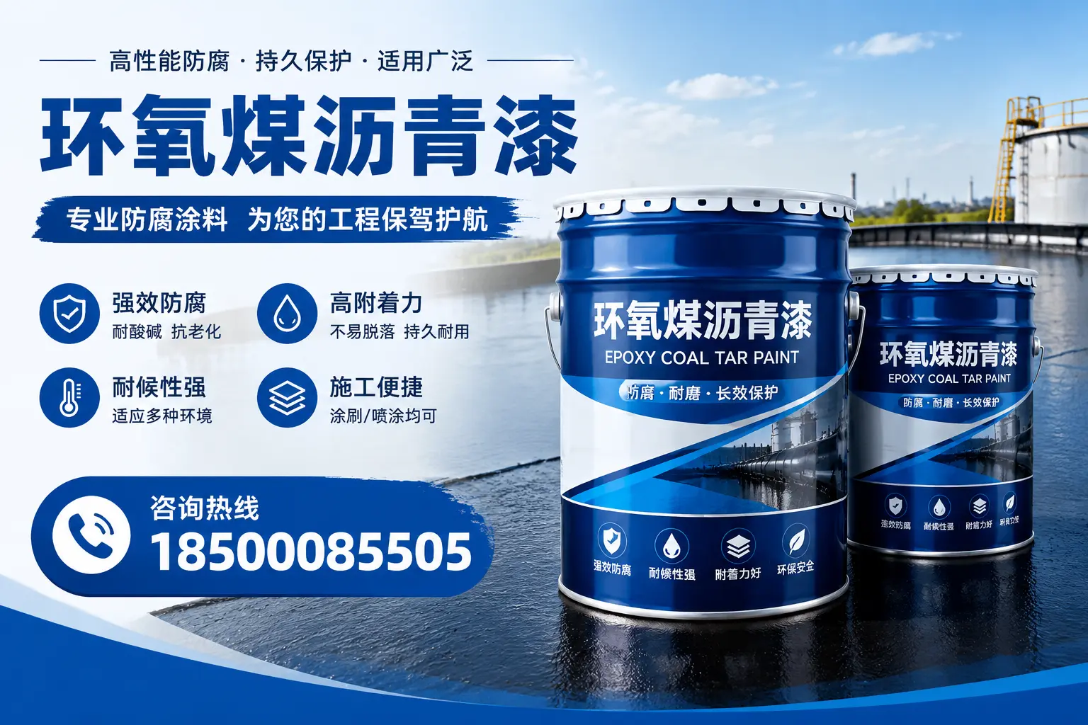 环氧煤沥青漆与其他漆类的比较，淮安用户的选择依据